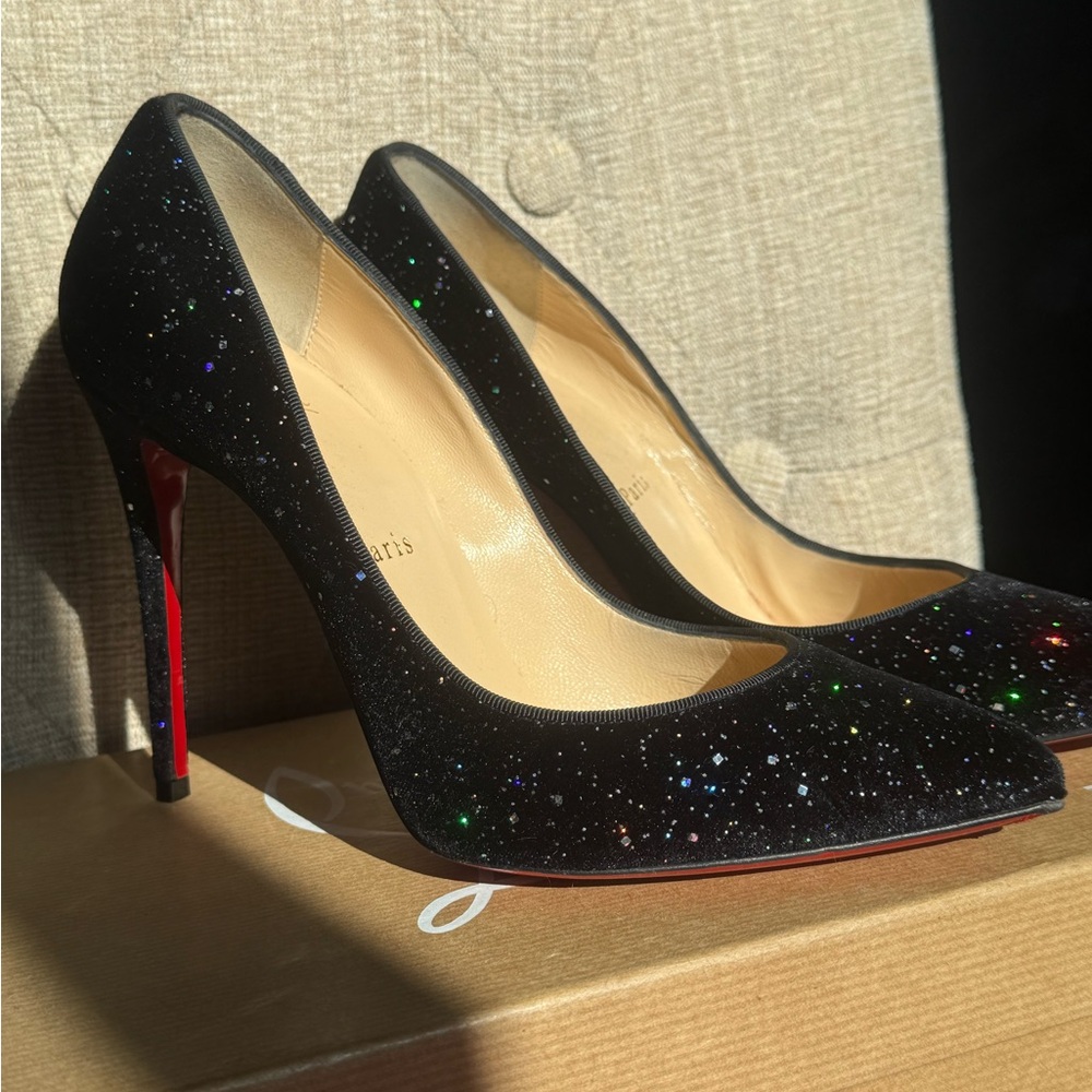 Christian Louboutin Velvet Pigalle Follies